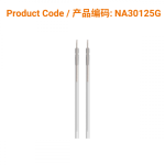 A-Type Aluminium Acupuncture Needle (with guide tube) 0.30 x 125mm</br>(铝柄1支/管-0.30 x 125mm)