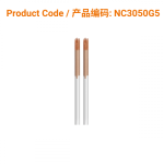 C-Type Copper Acupuncture Needle (5 in 1) 0.30 X 50mm</br>(铜柄5支/管-0.30 X 50mm)