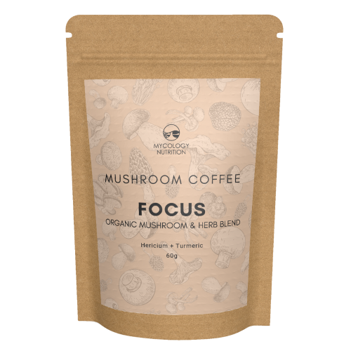Focus Coffee (Lion's Mane & Organic Tumeric) | 60g (15 Servings)