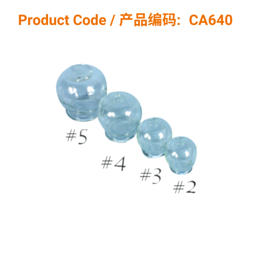 Glass Cup #5 8cm</br>玻璃拔罐-8cm
