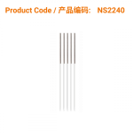 Korean S-Type Acupuncture Needles (no guide tube) 0.22 X 40mm</br>(不锈钢柄无管-0.202X 40mm) 100 pcs/box