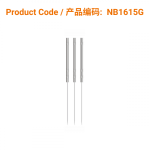 Pipe handle needle with guide tube 0.16 x 15mm</br>(管柄1支/管-0.16 x 15mm)