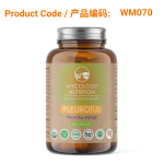 Mycology Nutrition Organic Pleurotus 450mg 90 Capsules</br>平菇胶囊 90粒