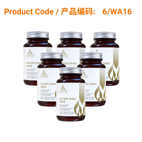 SAVE - Gui Zhi Tang (桂枝汤)- Aura Herbs 600mg (6 x 60 tablets)</br>