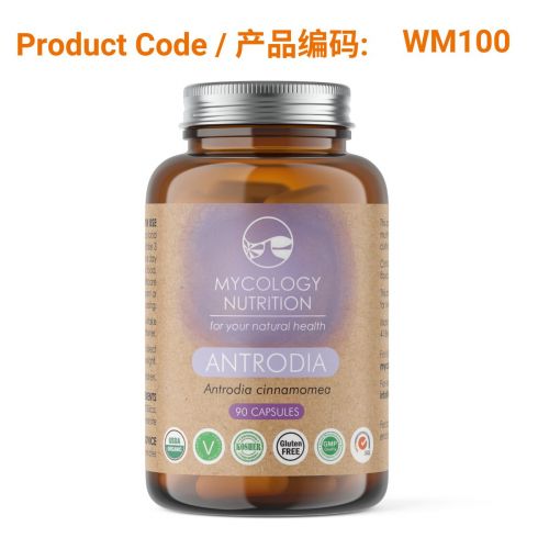Mycology Nutrition Organic Antrodia 450mg 90 capsules</br>牛樟芝胶囊 90粒