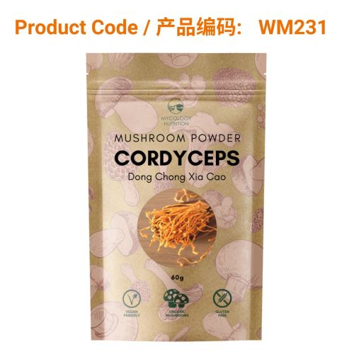 Mycology Nutrition Organic Cordyceps Powder 60g</br>冬虫夏草粉 60g