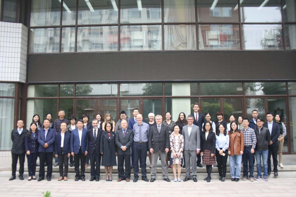 Research team group photograph