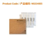 Eco package Steel wire handle needle, 0.22X40mm, 500pcs/box</br>(环保包装不锈钢柄针-0.22 × 40mm, 500支/盒)