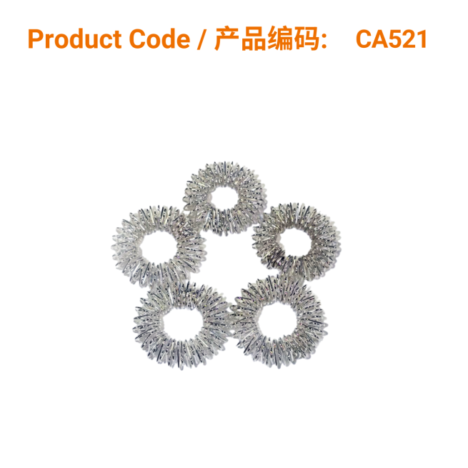 5x Silver Finger Ring (Extra Strong) 镀银按摩指环