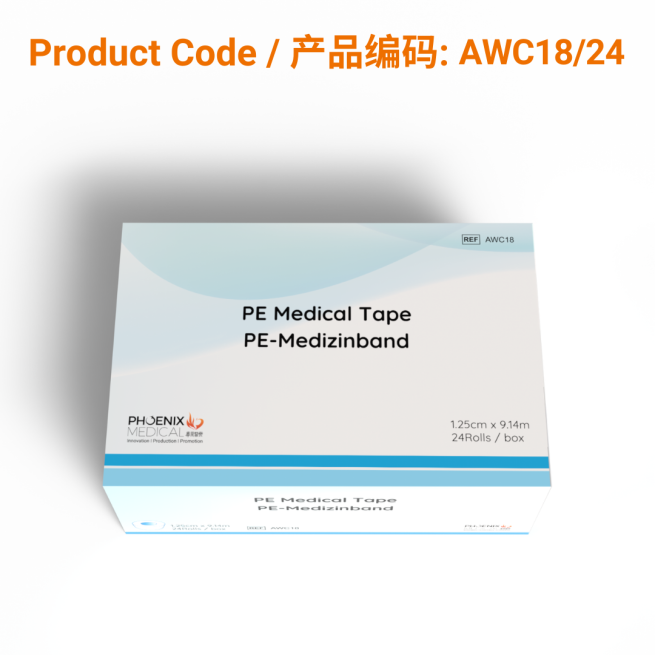 PE Medical Tape1.25cm x 9.14m  |  Phoenix Medical Wound Care