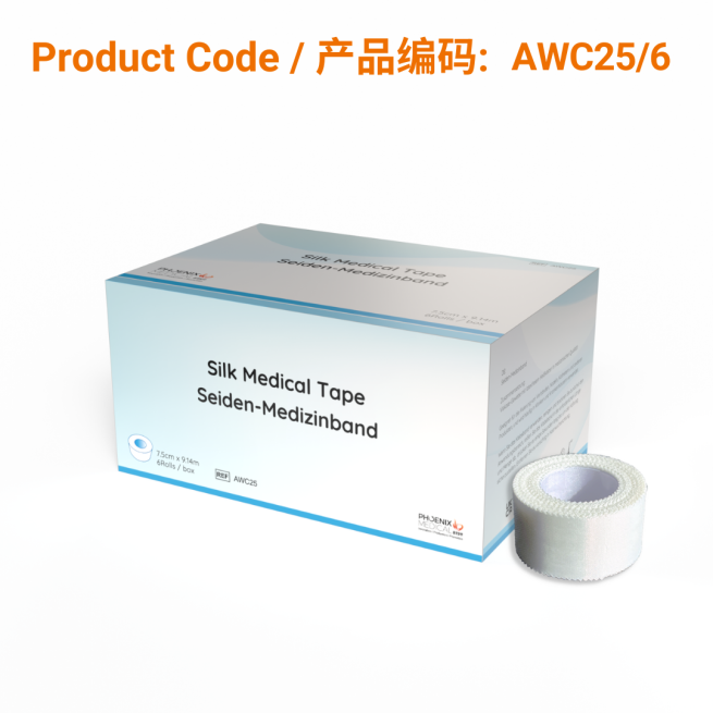 Silk Medical Tape 7.5cm x 9.14m  |  Phoenix Medical Wound Care