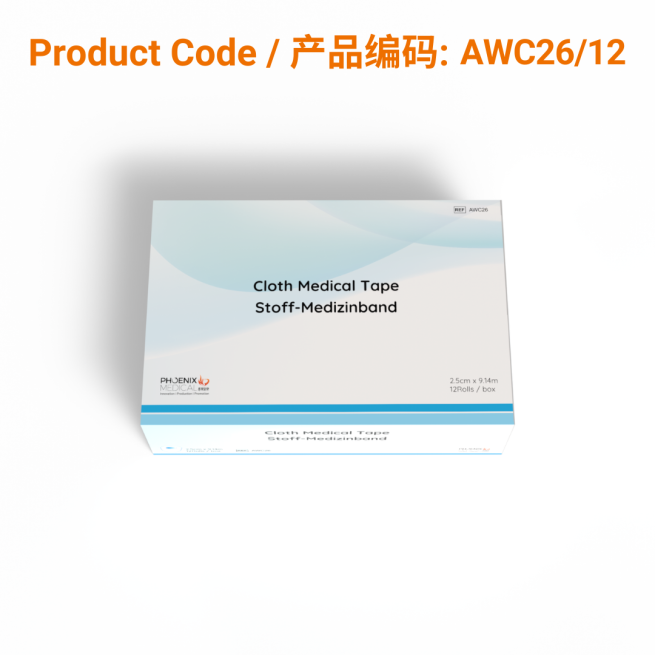 Cloth Medical Tape 2.5cm x 9.14m  |  Phoenix Medical Wound Care