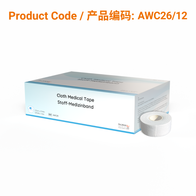 Cloth Medical Tape 2.5cm x 9.14m  |  Phoenix Medical Wound Care