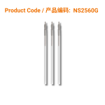 Stainless Steel Handle Needle (guide tube) 0.25 X 60mm</br>(不锈钢柄1支/管-0.25 X 60mm) 100 pcs/box